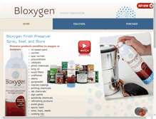 Tablet Screenshot of bloxygen.com